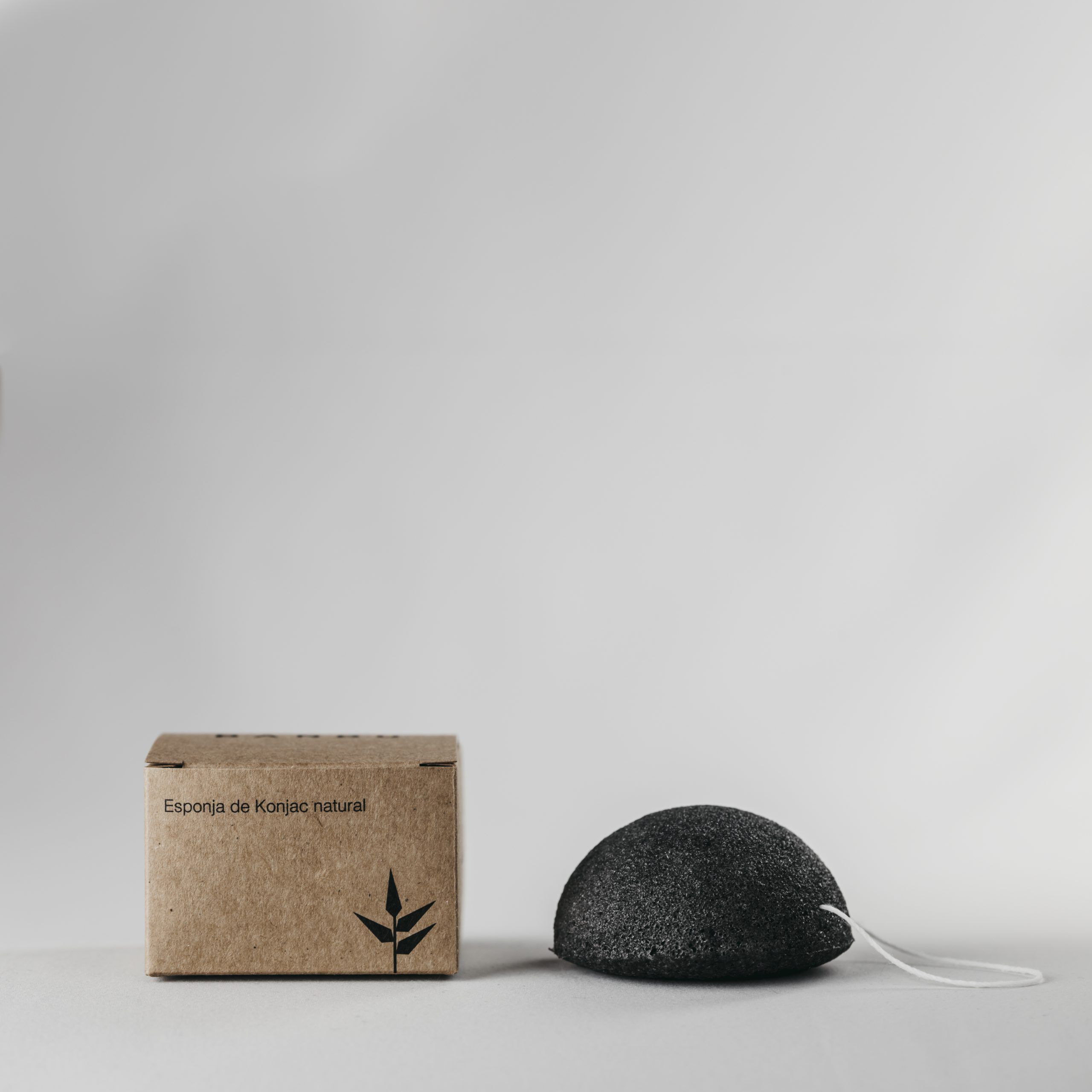 Esponja de Konjac Carbón