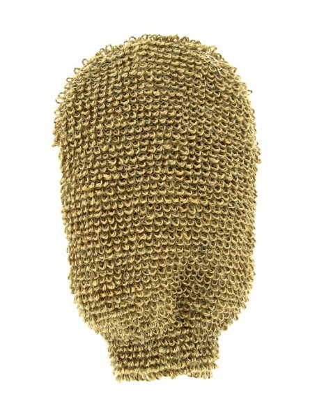 Guante de lino grueso exfoliante